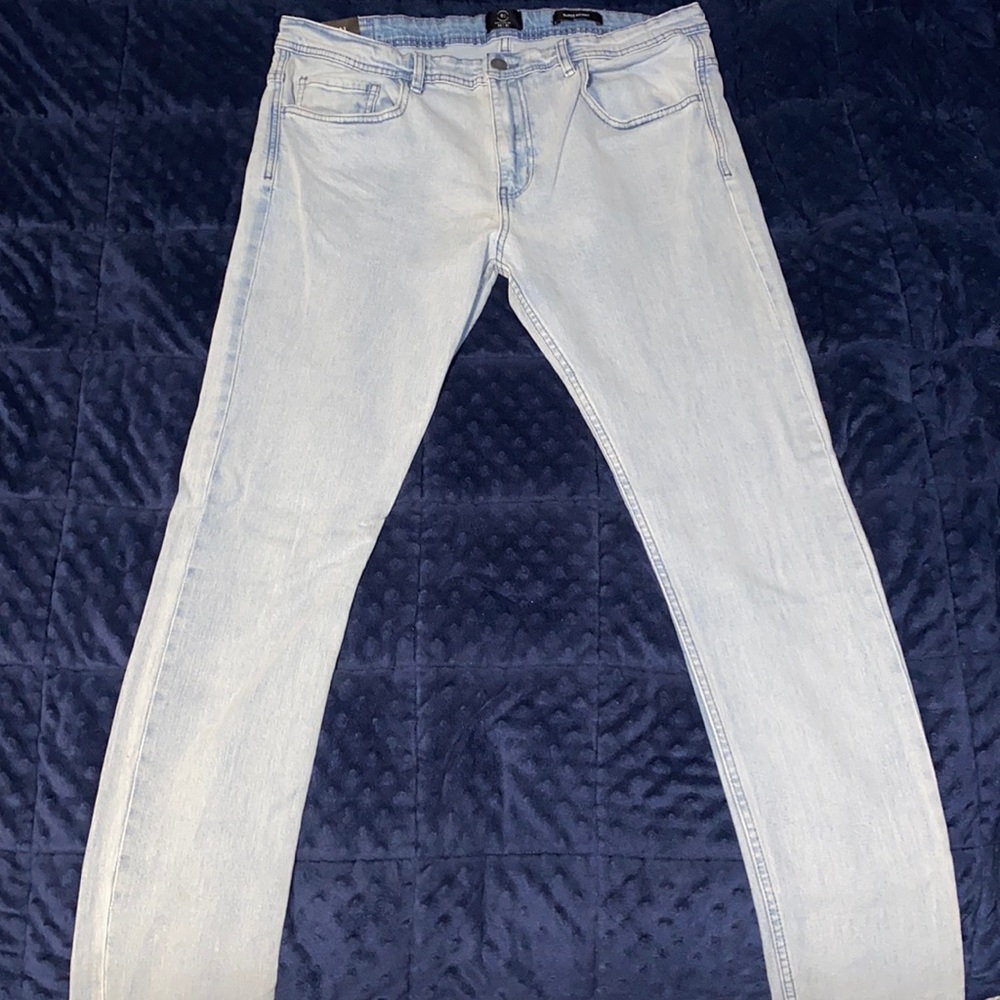 Cotton On 91 light blue supper skinny jeans